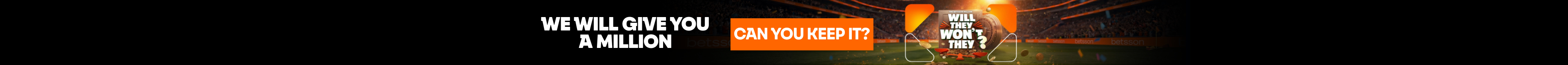 Free entry to the Betsson Million With your first deposit