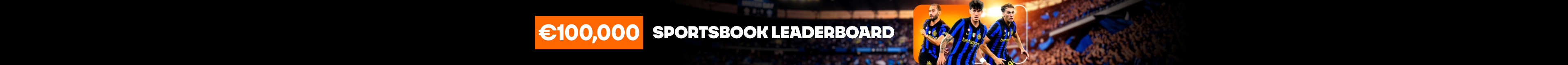 €100,000 Sportsbook Leaderboard